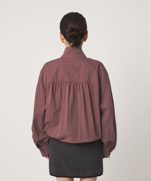 CITEN(シテン)の「<CITEN>ハイネックボックスシルエットブルゾン(ブルゾン・レディース・ブラウン系/ブラック・S/M)」の11枚目の写真