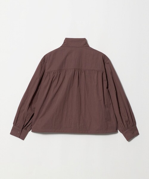 CITEN(シテン)の「<CITEN>ハイネックボックスシルエットブルゾン(ブルゾン・レディース・ブラウン系/ブラック・S/M)」の13枚目の写真
