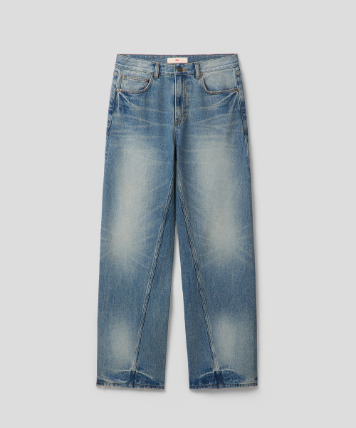 MMIC(エムエムアイシー)の「BIAS SHIFT JEANS (M.BLUE)(デニムパンツ・メンズ・その他・SMALL/MEDIUM/LARGE)」の1枚目の写真