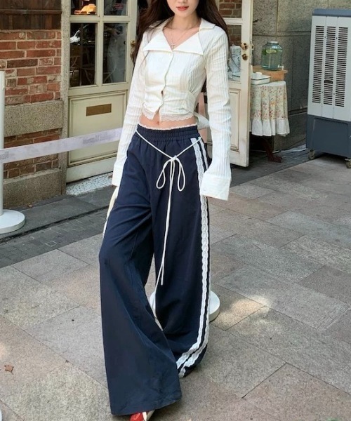 Vipoa（ヴィポア）の「Lace hem slim blouse（シャツ/ブラウス・レディース・ホワイト・FREE）」の22枚目の写真