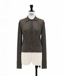 STUDIOUS | 【STUDIOUS/ステュディオス】Cashmere Blend  Polo Knit/カシミアブレンドポロニット/ウォッシャブル/(カーディガン/ボレロ)