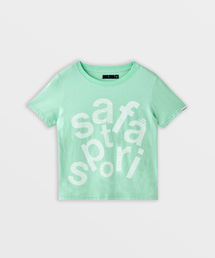 1/2 タグ チケッティング Tシャツ（ミント）