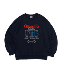[スプンコットン] FROM THE LIMITS グラフィックスウェット（ネイビー）