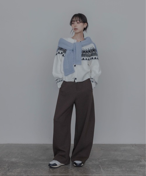 Eimee Law(エイミーロウ)の「シアーモヘアレイヤードニット(ニット/セーター・レディース・ピンク/ライトグレー/ライトブルー・FREE)」の15枚目の写真