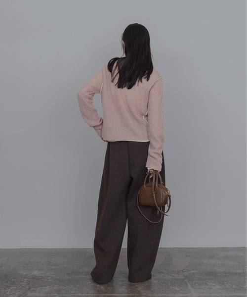 Eimee Law(エイミーロウ)の「シアーモヘアレイヤードニット(ニット/セーター・レディース・ピンク/ライトグレー/ライトブルー・FREE)」の17枚目の写真