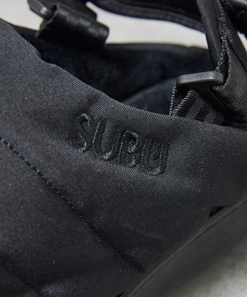 SUBU(スブ)の「【SUBU / スブ】NANNEN+H / 冬用サンダル / ダウンサンダル / ユニセックス(スリッポン・メンズ・ブラック/グリーン系その他/パープル系その他・1/2/3)」の9枚目の写真