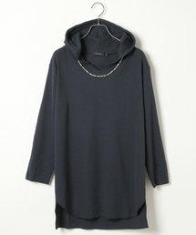 RAGEBLUE | ＜トレンドのロング丈＞ワッフルパーカ7分袖/730095(Tシャツ/カットソー)