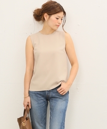 Deuxieme Classe | トリアセジョーゼットノースリーブブラウス◆(シャツ/ブラウス)