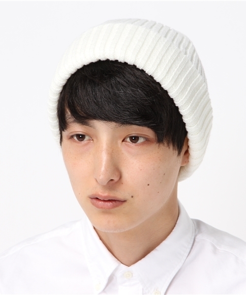 WEGO（ウィゴー）の「WEGO/リブニットキャップ（ニットキャップ/ビーニー・メンズ・ホワイト/ブラウン/ネイビー/杢グレー/ワイン/ブラック・FREE）」の15枚目の写真