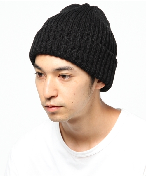 WEGO（ウィゴー）の「WEGO/リブニットキャップ（ニットキャップ/ビーニー・メンズ・ホワイト/ブラウン/ネイビー/杢グレー/ワイン/ブラック・FREE）」の16枚目の写真