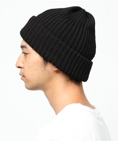 WEGO（ウィゴー）の「WEGO/リブニットキャップ（ニットキャップ/ビーニー・メンズ・ホワイト/ブラウン/ネイビー/杢グレー/ワイン/ブラック・FREE）」の20枚目の写真