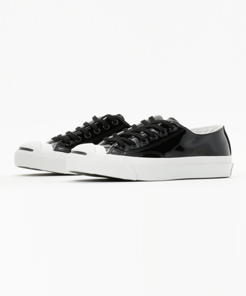 Converse コンバース の Jack Purcell Enamel Leather ジャックパーセル エナメル レザー スニーカー Wear