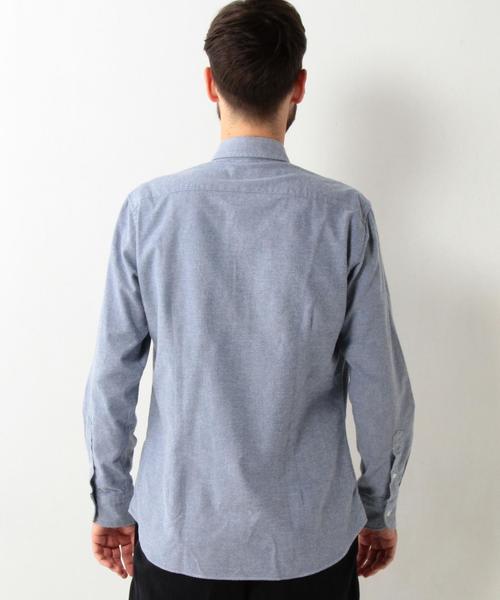 UNITED ARROWS（ユナイテッドアローズ）の「USET フランネル スモール ワイド◆（シャツ/ブラウス・メンズ・ロイヤルブルー/ライトピンク/ダークグレー/ホワイト・X-SMALL/X-LARGE/LARGE/MEDIUM/SMALL/XX-LARGE）」の5枚目の写真