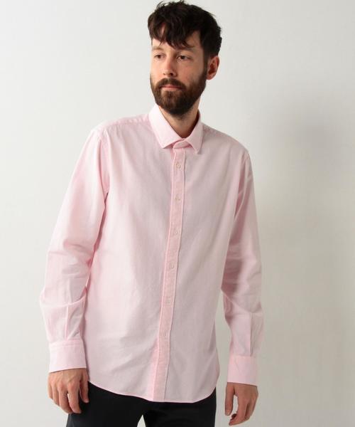 UNITED ARROWS（ユナイテッドアローズ）の「USET フランネル スモール ワイド◆（シャツ/ブラウス・メンズ・ロイヤルブルー/ライトピンク/ダークグレー/ホワイト・X-SMALL/X-LARGE/LARGE/MEDIUM/SMALL/XX-LARGE）」の10枚目の写真