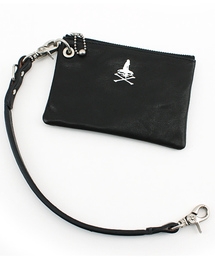 【未使用品】ヒステリックグラマー　ウォレット＋ロゴ入りストラップ(セット) ロゴスタッズ ロングウォレット|HYSTERIC GLAMOUR WOMEN