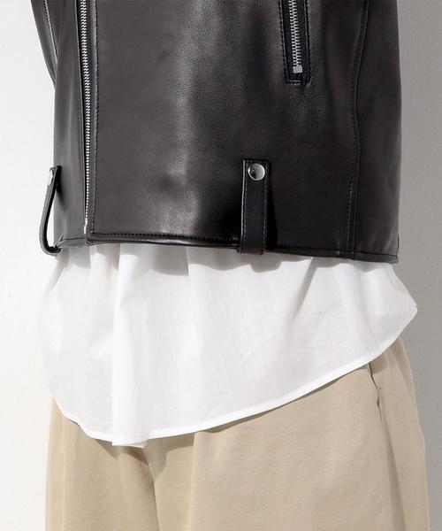 UNITED ARROWS（ユナイテッドアローズ）の「UWBT レザー ライダース ジャケット ◆（ライダースジャケット・レディース・ブラック・40/36/38）」の11枚目の写真