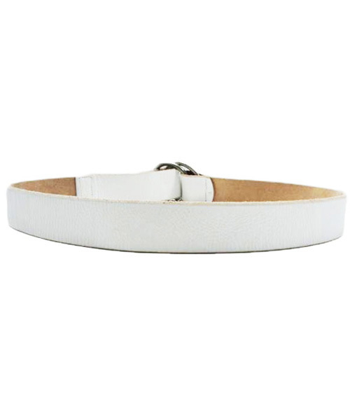 8(eight)(エイト)の「ダブルリングレザーベルト 本革(ベルト・メンズ・ブラウン/ホワイト/ブラック・FREE)」の4枚目の写真