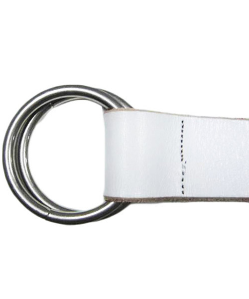 8(eight)(エイト)の「ダブルリングレザーベルト 本革(ベルト・メンズ・ブラウン/ホワイト/ブラック・FREE)」の5枚目の写真