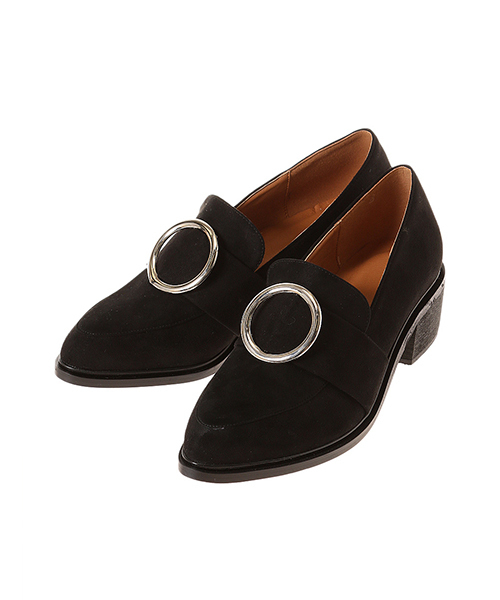 fifth(フィフス)の「サークルリングローファー(ローファー・レディース・ベージュ/ブラック・23.5cm/24.0cm/23.0cm/24.5cm)」の2枚目の写真