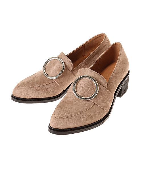 fifth(フィフス)の「サークルリングローファー(ローファー・レディース・ベージュ/ブラック・23.5cm/24.0cm/23.0cm/24.5cm)」の3枚目の写真