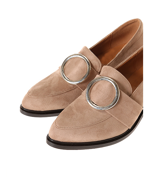 fifth(フィフス)の「サークルリングローファー(ローファー・レディース・ベージュ/ブラック・23.5cm/24.0cm/23.0cm/24.5cm)」の6枚目の写真