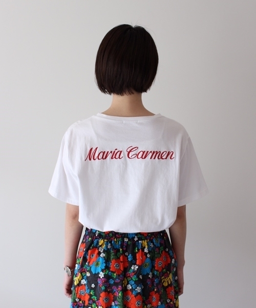 Banner Barrett(バナーバレット)の「エンブロイダリー オーバーサイズTシャツ(Tシャツ/カットソー・レディース・ブラック/ホワイト/ブラウン・38)」の9枚目の写真