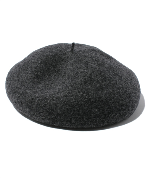 SHIPS for women(シップスフォーウィメン)の「WOOL BERET(ハンチング/ベレー帽・レディース・チャコールグレー/ブラック/キャメル/レッド/サンドベージュ/ネイビー・ONE SIZE)」の3枚目の写真