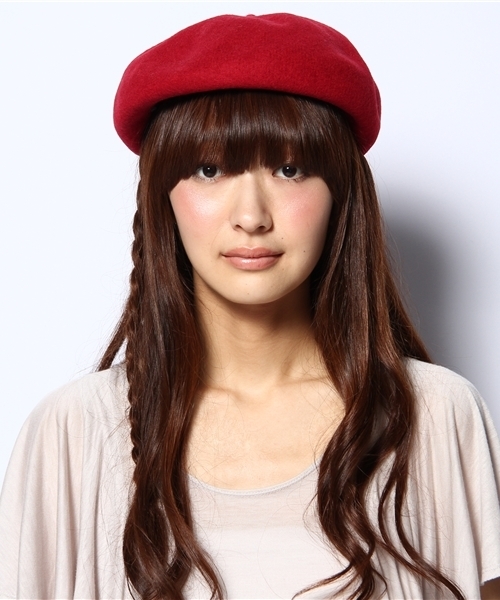 SHIPS for women(シップスフォーウィメン)の「WOOL BERET(ハンチング/ベレー帽・レディース・チャコールグレー/ブラック/キャメル/レッド/サンドベージュ/ネイビー・ONE SIZE)」の12枚目の写真