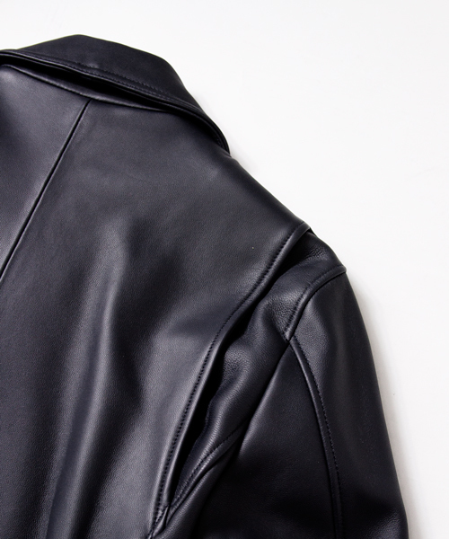 JACKROSE（ジャックローズ）の「UKラムレザー ダブルライダースTYPE-1