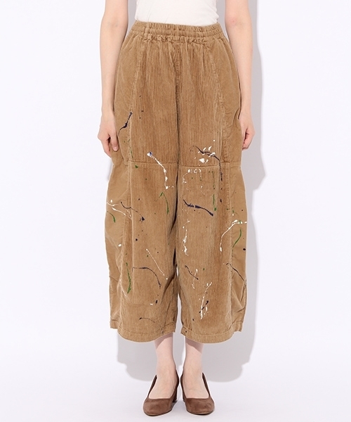 niko and...（ニコアンド）の「3種ハギハギコールパンツ【niko and ...】（その他パンツ・レディース・ライトグレー/ネイビー/グリーン/キャメル/ラベンダー・4/3）」の16枚目の写真