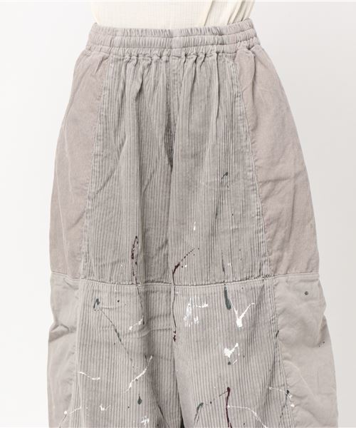 niko and...（ニコアンド）の「3種ハギハギコールパンツ【niko and ...】（その他パンツ・レディース・ライトグレー/ネイビー/グリーン/キャメル/ラベンダー・4/3）」の7枚目の写真