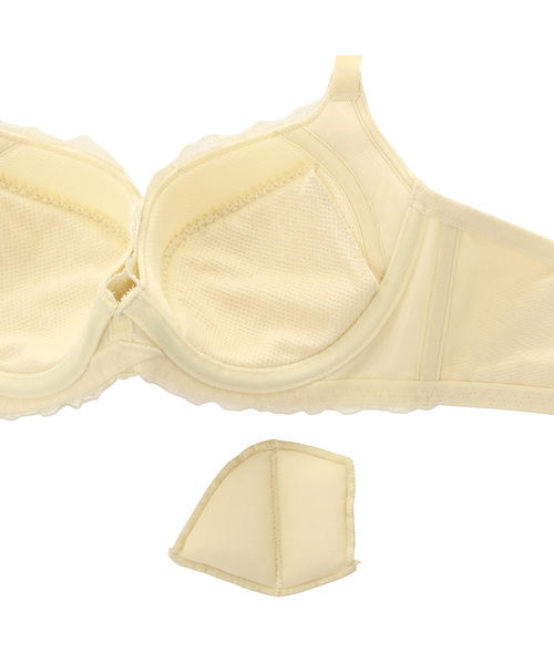 Triumph(トリンプ)の「天使のブラ スリムライン454 ブラジャー2【DEFカップ】TR454 WHU2(ブラジャー・レディース・クリーム・D65/D70/D75/E65/E70/E75/F70/F75/D80/E80/E85/D85)」の7枚目の写真