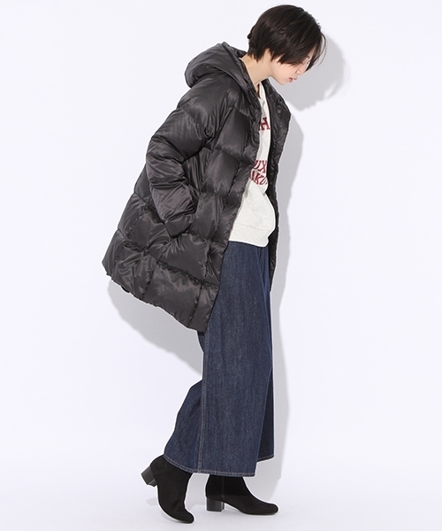 niko and...(ニコアンド)の「オリジナル裏起毛カーブロゴスウェット【niko and ...】(スウェット・レディース・ネイビー/ライトグレー/グレー・MEDIUM/LARGE)」の13枚目の写真