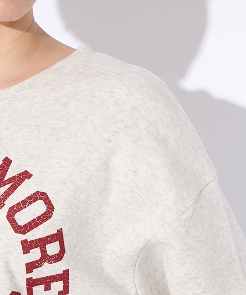 niko and...(ニコアンド)の「オリジナル裏起毛カーブロゴスウェット【niko and ...】(スウェット・レディース・ネイビー/ライトグレー/グレー・MEDIUM/LARGE)」の19枚目の写真