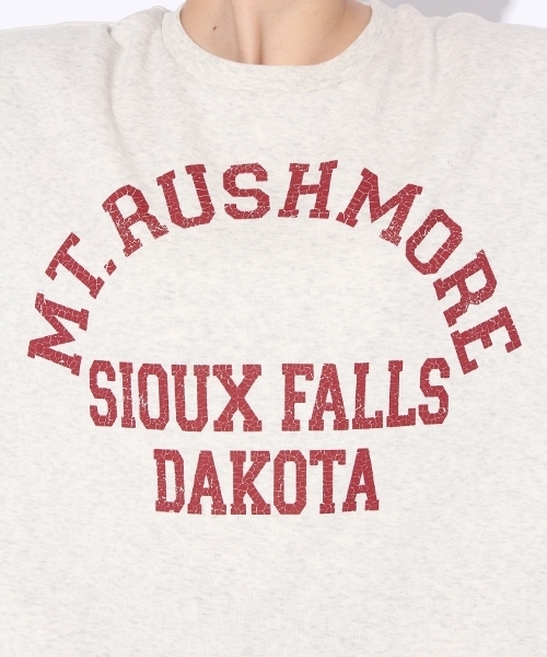 niko and...(ニコアンド)の「オリジナル裏起毛カーブロゴスウェット【niko and ...】(スウェット・レディース・ネイビー/ライトグレー/グレー・MEDIUM/LARGE)」の9枚目の写真