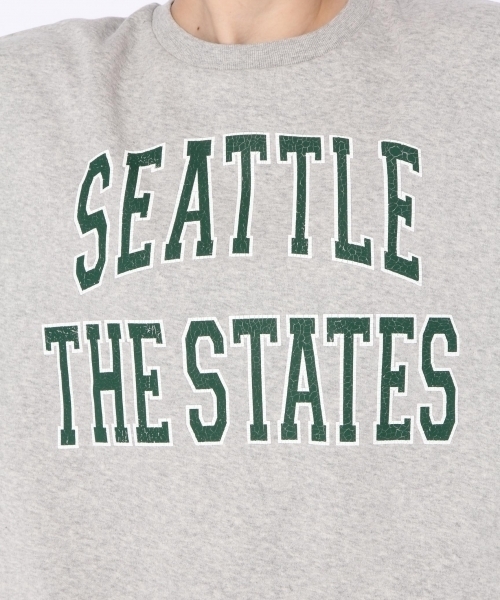 niko and...(ニコアンド)の「オリジナル裏起毛カーブロゴスウェット【niko and ...】(スウェット・レディース・ネイビー/ライトグレー/グレー・MEDIUM/LARGE)」の10枚目の写真