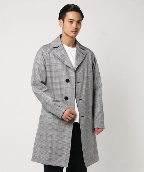 ブラックレーベルクレストブリッジ　バルマカンコート　グレンチェック BLACK LABEL CRESTBRIDGE（ブラックレーベル・クレストブリッジ