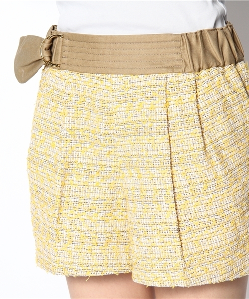 Abahouse Devinette（ドゥヴィネット）の「SPRING TWEED（その他パンツ・レディース・ブルー/イエロー・FREE）」の5枚目の写真