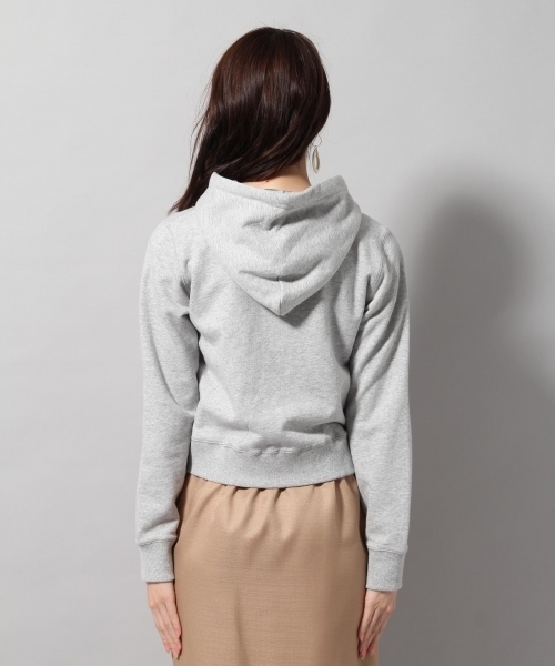 Andemiu（アンデミュウ）の「ウラケジップアップパーカー792793（パーカー・レディース・ネイビー/グリーン/杢グレー・FREE）」の11枚目の写真