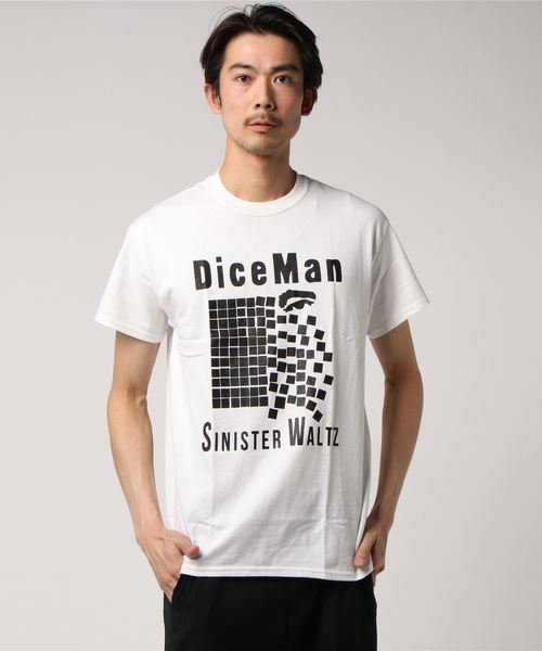 ALLEGE（アレッジ）の「【ALLEGE】DICE MAN/AL17S-CT04（Tシャツ/カットソー・メンズ・ブラック/ホワイト・1/2）」の2枚目の写真