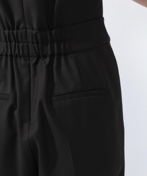 laboratory work(ラボラトリーワーク)の「ワンショルダー風パンツドレス(ドレス・レディース・ブラック/グリーン・MEDIUM)」の4枚目の写真