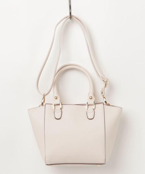 JILL by JILL STUART（ジルバイジルスチュアート）の「◇プレートミニ（トートバッグ・レディース・ホワイト/ラベンダー/オレンジ系その他・ﾌﾘ-）」の10枚目の写真