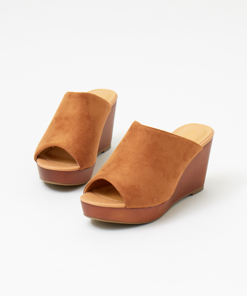 PICHE ABAHOUSE（ピシェ アバハウス）の「ミュール（サンダル・レディース・グレー/ベージュ/ブラック・LARGE/SMALL/MEDIUM）」の3枚目の写真