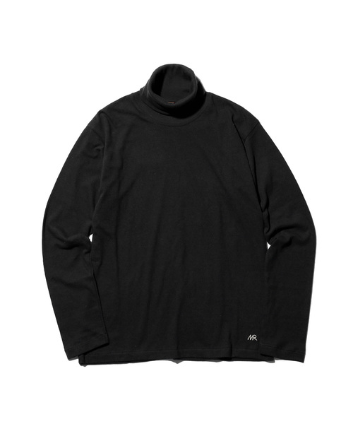 MR.OLIVE（ミスターオリーブ）の「BRAZILIAN COTTON PLAIN STITCH / ONE POINT TURTLE NECK CUT&SEWN（Tシャツ/カットソー・メンズ・ブラック/ネイビー/ブラウン/グレー/オフホワイト・SMALL/MEDIUM/LARGE/X-LARGE）」の7枚目の写真