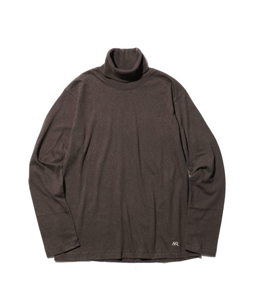 MR.OLIVE（ミスターオリーブ）の「BRAZILIAN COTTON PLAIN STITCH / ONE POINT TURTLE NECK CUT&SEWN（Tシャツ/カットソー・メンズ・ブラック/ネイビー/ブラウン/グレー/オフホワイト・SMALL/MEDIUM/LARGE/X-LARGE）」の12枚目の写真