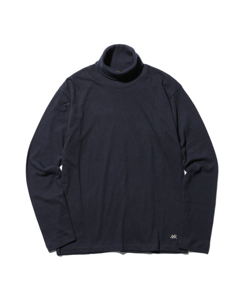 MR.OLIVE（ミスターオリーブ）の「BRAZILIAN COTTON PLAIN STITCH / ONE POINT TURTLE NECK CUT&SEWN（Tシャツ/カットソー・メンズ・ブラック/ネイビー/ブラウン/グレー/オフホワイト・SMALL/MEDIUM/LARGE/X-LARGE）」の13枚目の写真