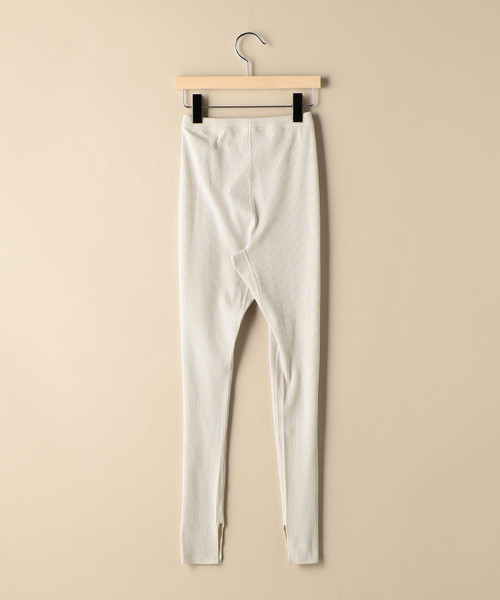 BEAUTY&YOUTH UNITED ARROWS（ビューティーアンドユースユナイテッドアローズ）の「BY ドライテレコスリットスパッツ o（レギンス/スパッツ・レディース・ブラック/ナチュラル/ライトグレー・FREE）」の12枚目の写真