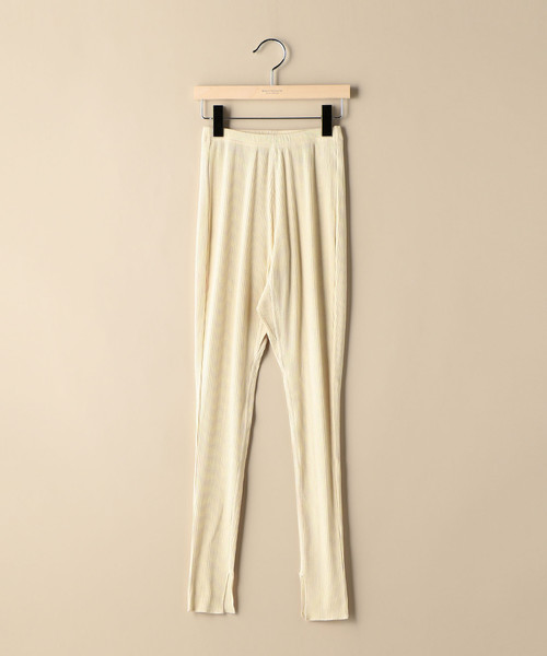 BEAUTY&YOUTH UNITED ARROWS（ビューティーアンドユースユナイテッドアローズ）の「BY ドライテレコスリットスパッツ o（レギンス/スパッツ・レディース・ブラック/ナチュラル/ライトグレー・FREE）」の10枚目の写真