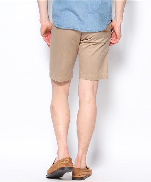 BEAUTY&YOUTH UNITED ARROWS(ビューティーアンドユースユナイテッドアローズ)の「BY ツイル アイビー ノープリーツ ショートパンツ (FDG)◆(チノパンツ・メンズ・ブラック/ベージュ/ネイビー・SMALL/MEDIUM/LARGE/X-LARGE)」の5枚目の写真