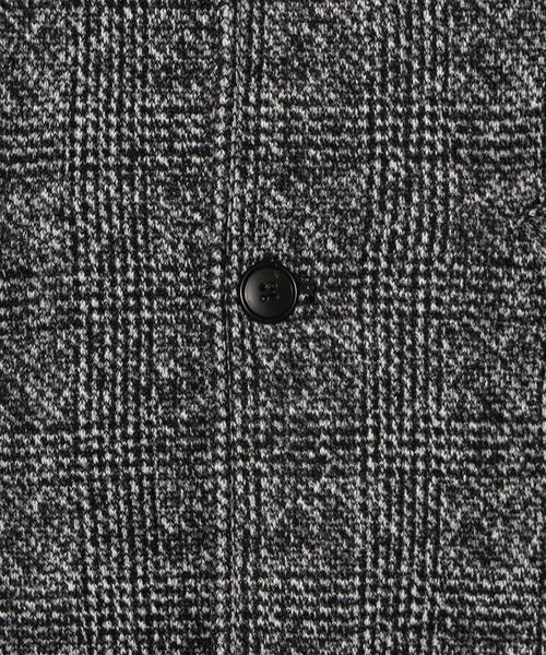 green label relaxing（グリーンレーベルリラクシング）の「CM★ニットフリース  チェスターコート ◆（チェスターコート・メンズ・ネイビー/グレー・XL/L/XXL/M/XS/S）」の12枚目の写真